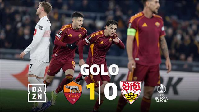 Soulé lança Pisilli e Roma coloca-se na frente do marcador