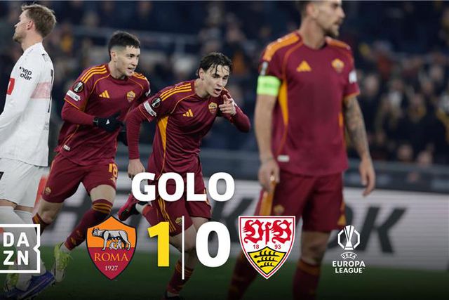 Soulé lança Pisilli e Roma coloca-se na frente do marcador