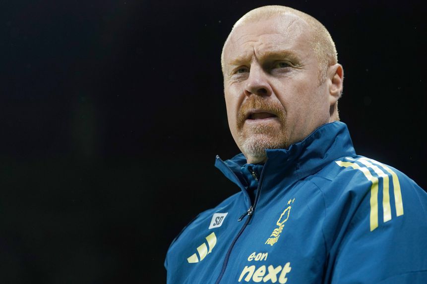 Sean Dyche, treinador do Nottingham Forest. Foto: Hugo Delgado/LUSA