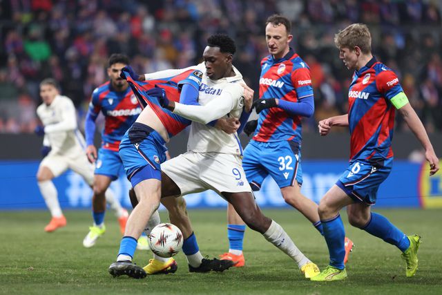 Samu foi muito marcado em Plzen - Foto: Catarina Morais/Kapta+