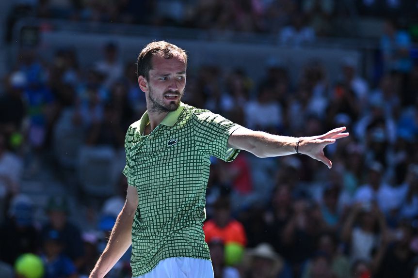 Daniil Medvedev está apurado para a terceira ronda do Open da Austrália