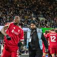 Konaté a celebrar mais um golo do Liverpool