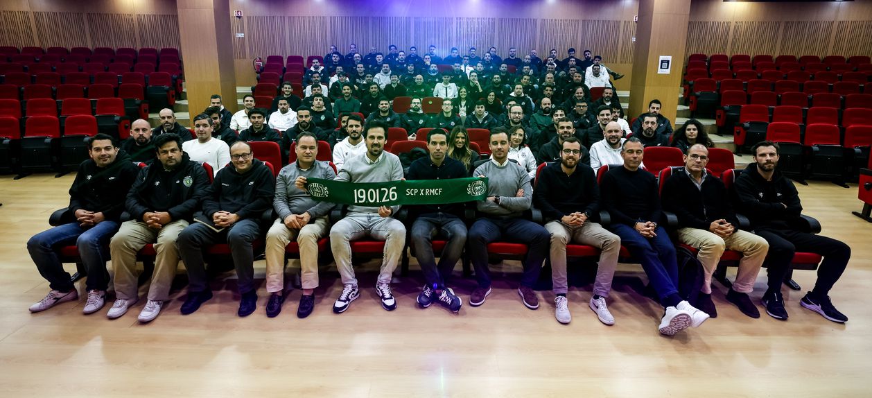 Encontro decorreu no  St. Peter's International School, colégio parceiro dos leões - Foto: SPORTING CP