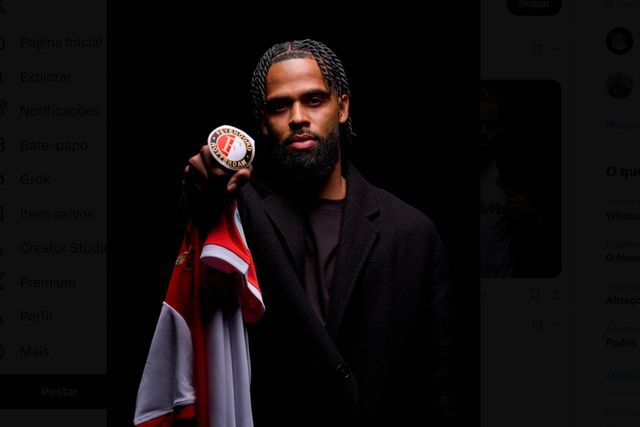 St. Juste regressa ao Feyenoord, clube onde jogou ente 2017 e 2019 - Foto: X/Feyenoord