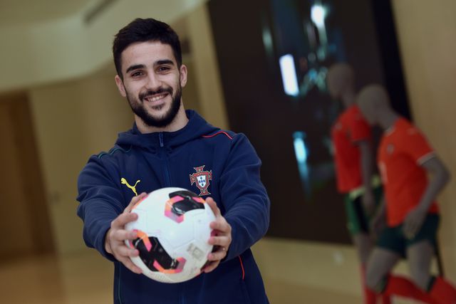 Tomás Paçó, internacional português - Foto: Miguel Nunes