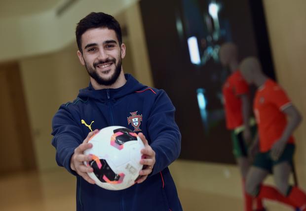 Tomás Paçó, internacional português - Foto: Miguel Nunes