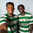 Luís Guilherme e Faye são os dois reforços de inverno dos verdes e brancos - Foto: Sporting CP