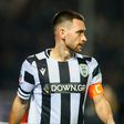Zivkovic com a braçadeira de capitão do PAOK