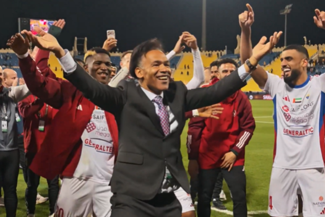 José Morais a dançar - Foto: Al Sharjah