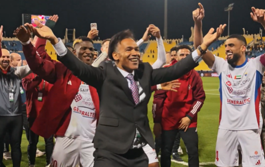 José Morais a dançar - Foto: Al Sharjah