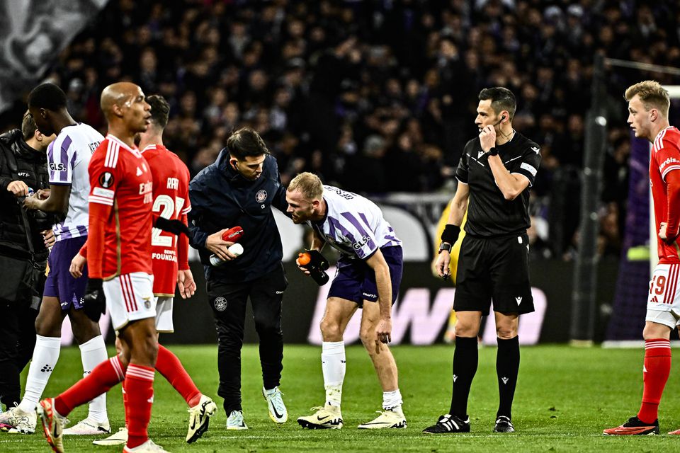 A análise de Duarte Gomes à arbitragem do Toulouse-Benfica