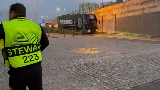 Sporting já chegou a Alvalade