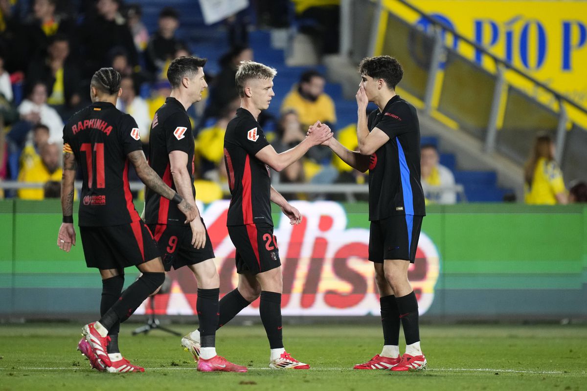 Las Palmas-Barcelona, 0-2 A solução para a vitória estava no banco