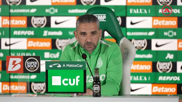 «Trincão e Gyokeres estão a 100%»