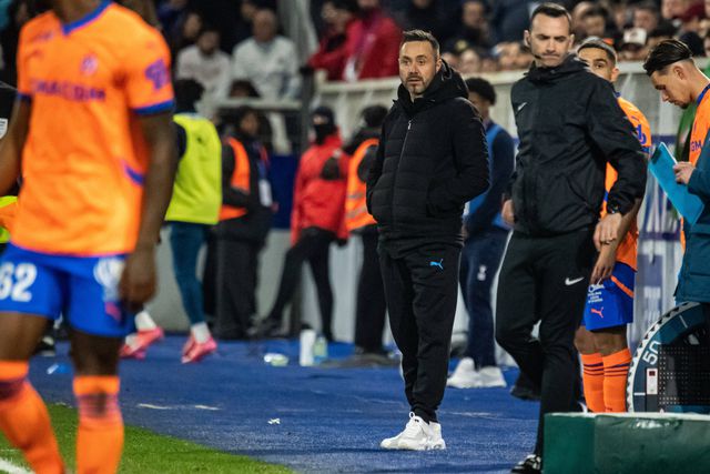 Roberto De Zerbi, treinador do Marselha