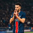 Gonçalo Ramos a celebrar mais um golo pelo PSG na última partida