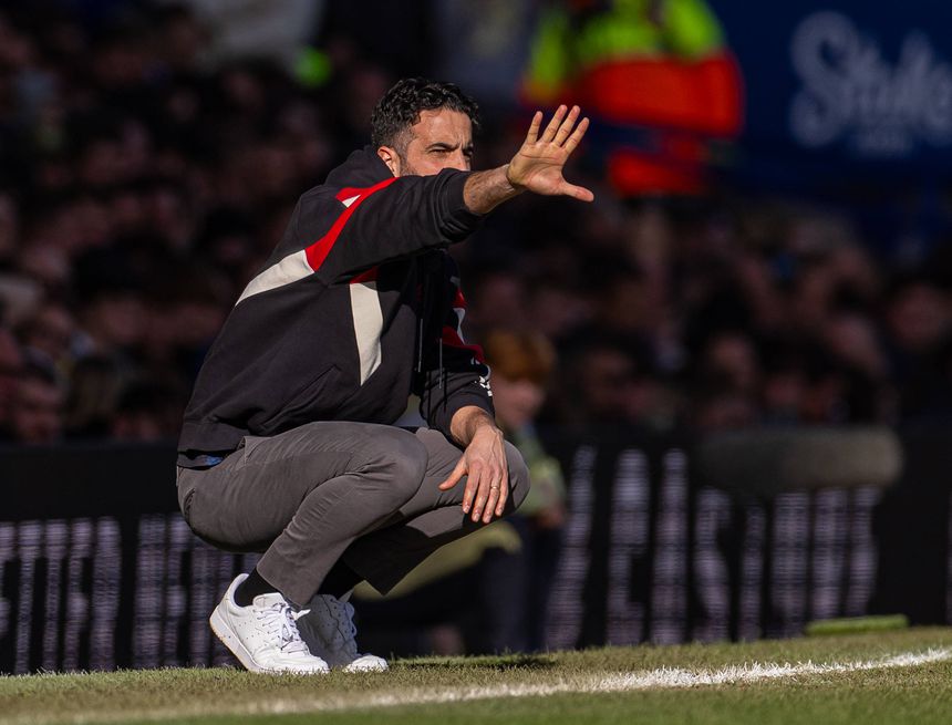 Ruben Amorim, treinador do Manchester United