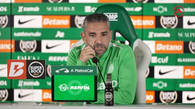 Borges: «Só não falha quem se esconde e eu quero que os jogadores se mostrem»