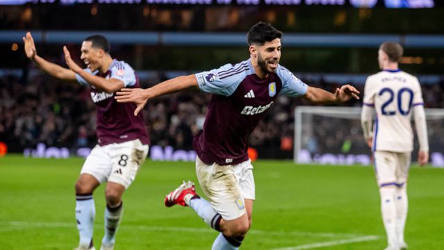 Asensio festeja golo contra o Chelsea