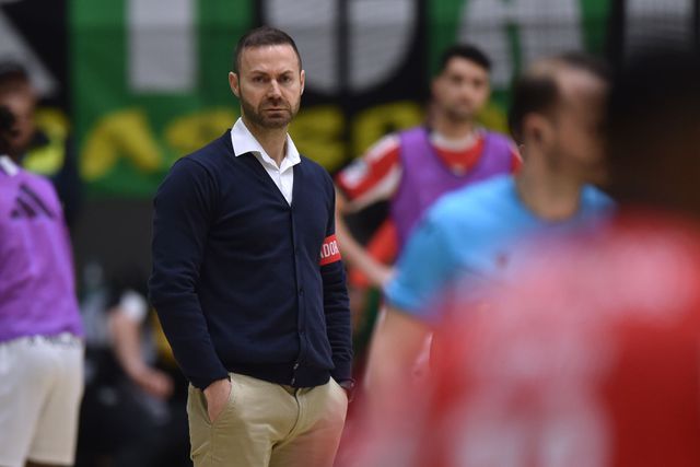 Cassiano Klein, treinador do Benfica - Foto: Miguel Nunes