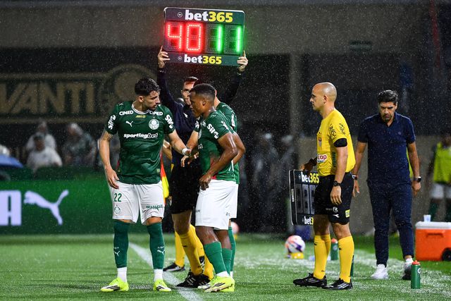 Jhon Arias estreou-se pelo Palmeiras