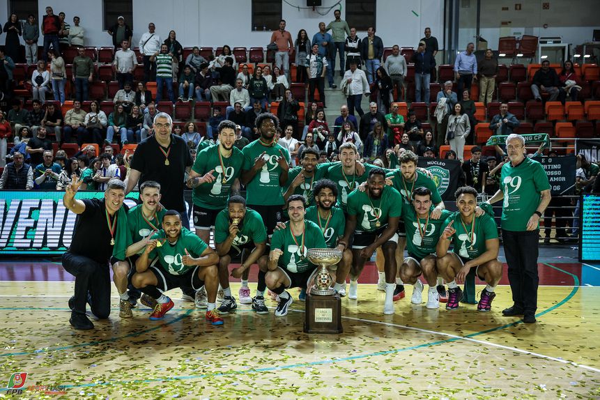 A festa dos vencedores da Taça de Portugal Fotografia FPB