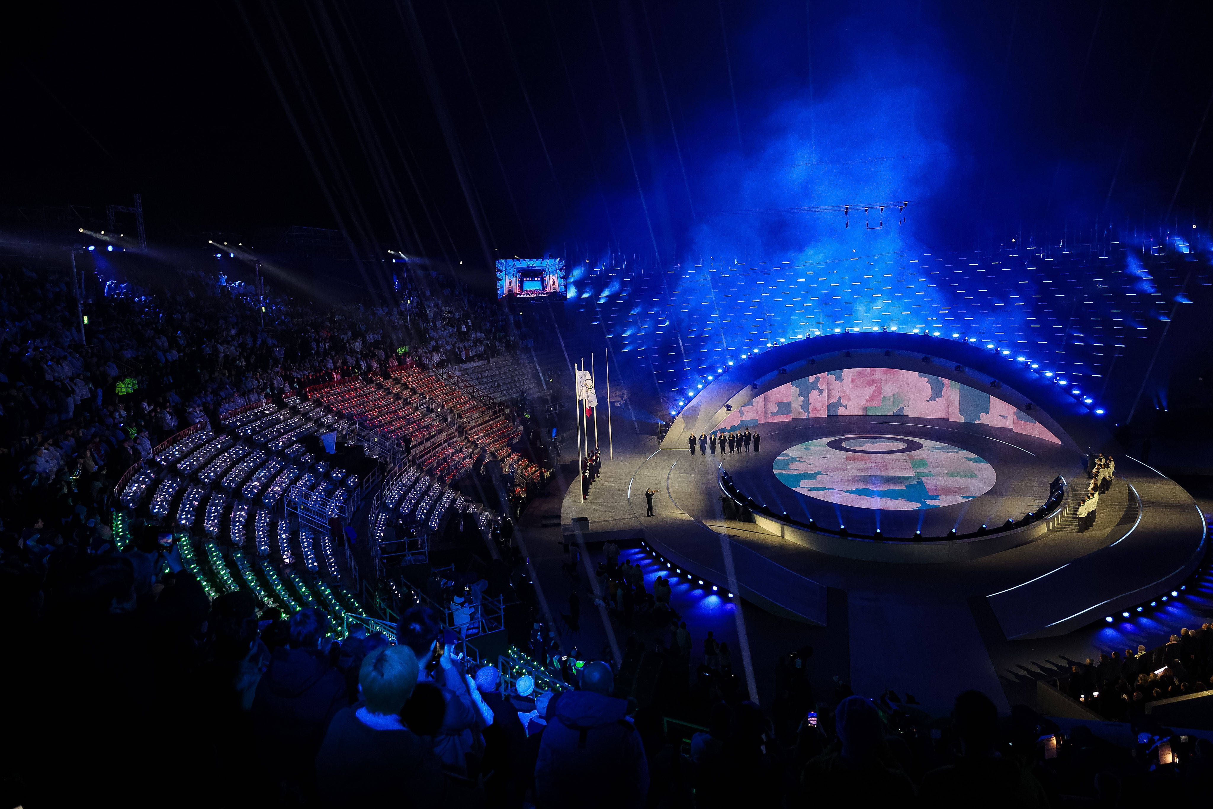 Cerimónia de encerramento dos Jogos Olímpicos de Inverno