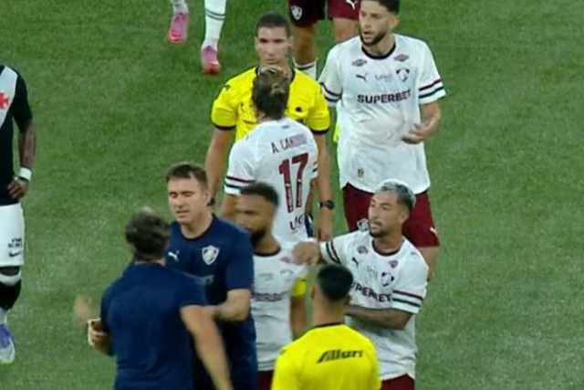 Luis Zubeldía expulso (D.R.)