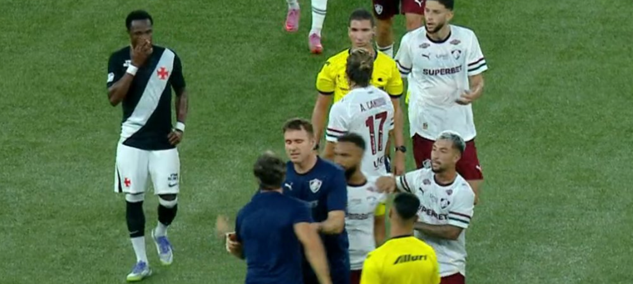 Luis Zubeldía expulso (D.R.)