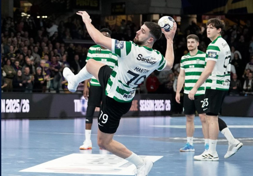 Martim Costa assinou cinco jogos na visita ao conjunto aveirense - Foto: Sporting