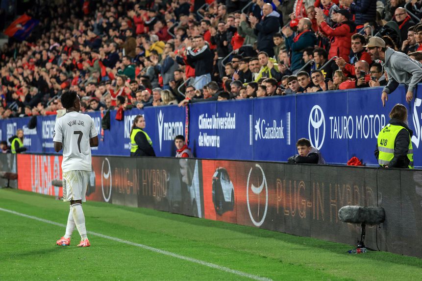 Vinícius em Pamplona