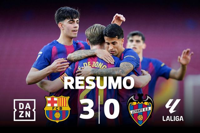 Com Cancelo em destaque, Barcelona vence Luís Castro e salta para a liderança (resumo)