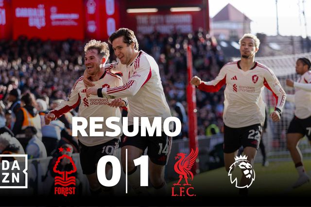 As cervejas ficam para outro dia: Liverpool vence Forest no último suspiro (resumo)