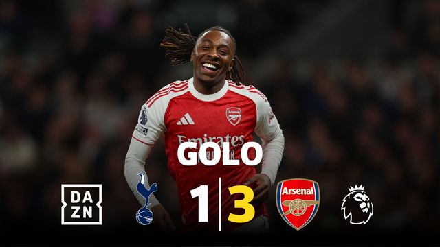 Aí vão cinco: Eze só sabe marcar ao Tottenham