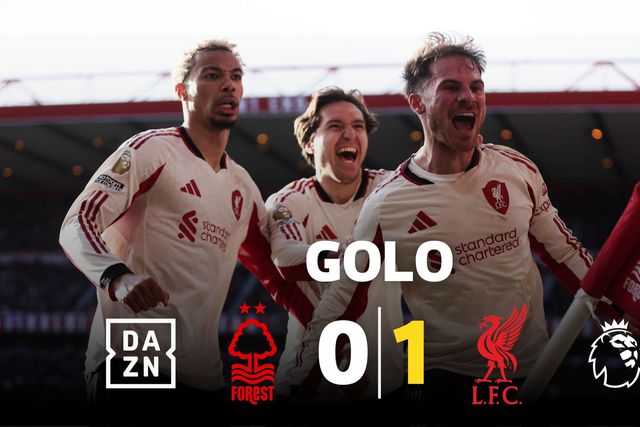 Aos 90+7', Mac Allister vergou o Forest de Vítor Pereira