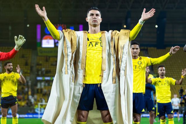 Cristiano Ronaldo foi eleito o homem do jogo frente ao Al Hazm - Foto: Al Nassr