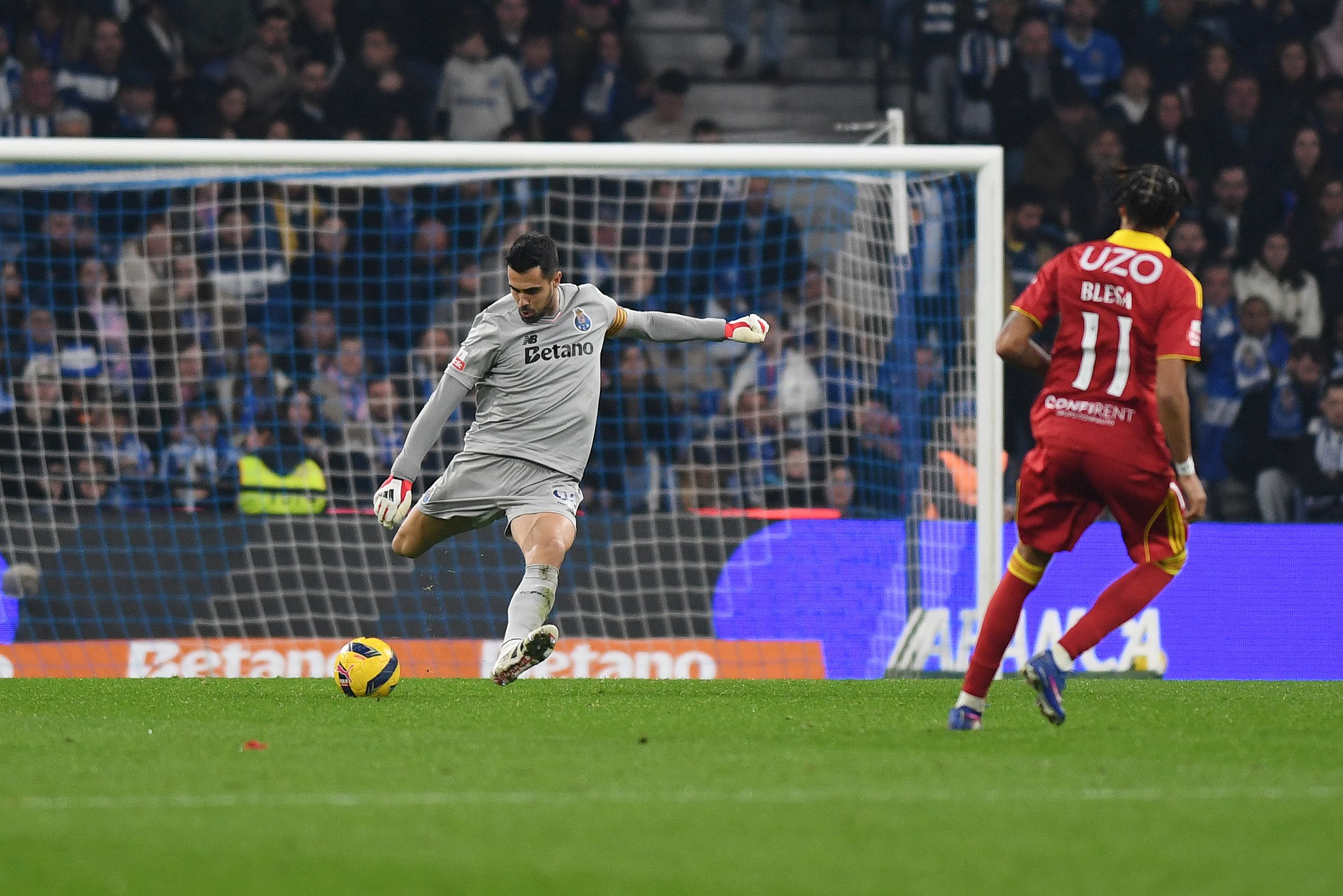 Diogo Costa no FC Porto-Rio Ave - Foto: Rogério Ferreira / Kapta +