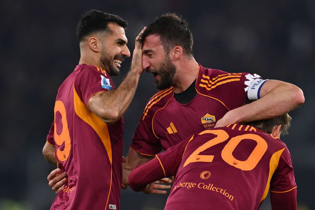 Festejos da Roma, com Cristante em destaque