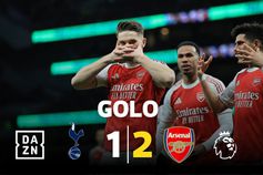 Deram-lhe espaço e Gyokeres não perdoou! Golaço e máscara no dérbi londrino