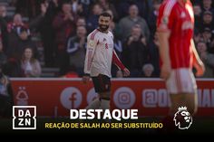 Arne Slot tirou Salah de campo... e a reação do egípcio dá que falar