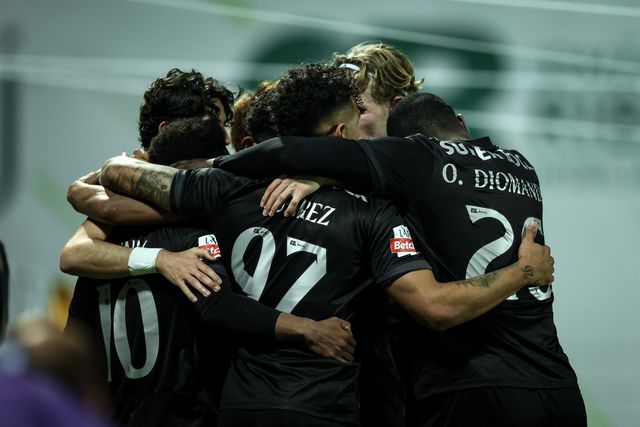 Jogo em Moreira de Cónegos foi o 37.º seguido a marcar pelos leões - Foto: IMAGO