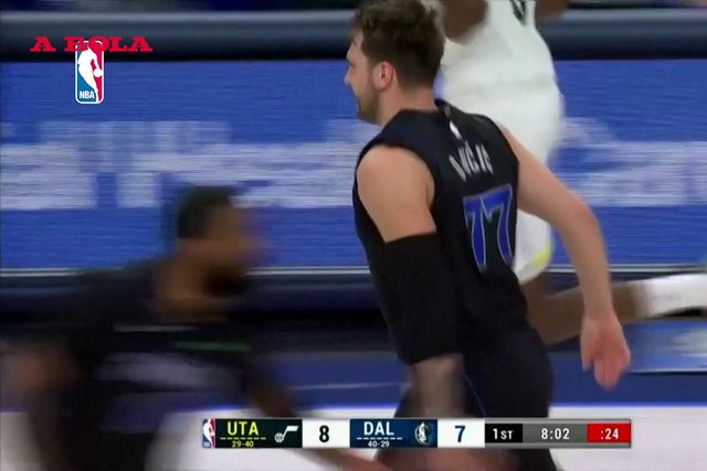 Luka Doncic marca 34 na vitória dos Mavericks sobre os Jazz