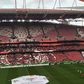 O aquecimento de Benfica e Sporting para o dérbi feminino