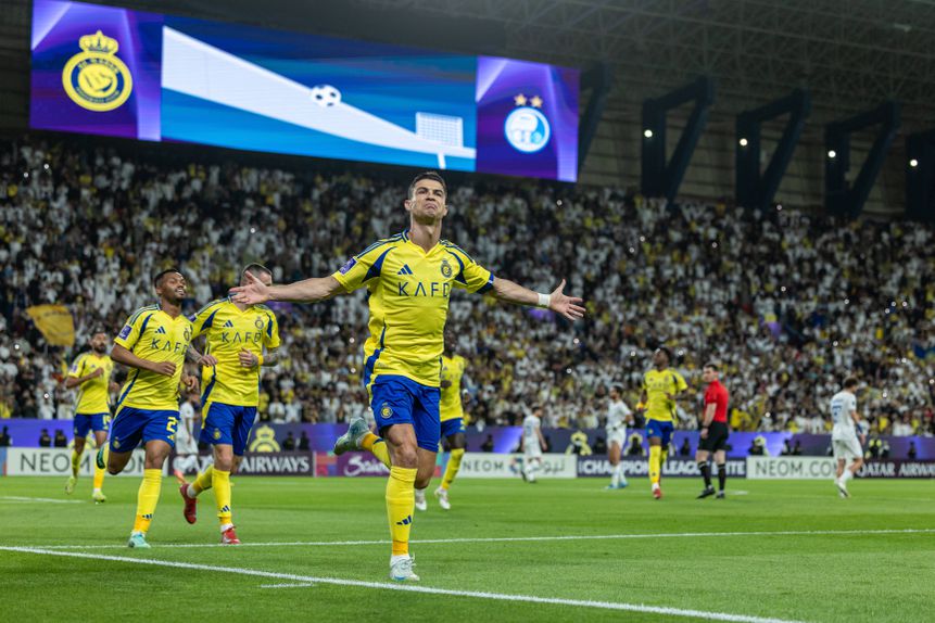 Cristiano Ronaldo em ação pelo Al Nassr