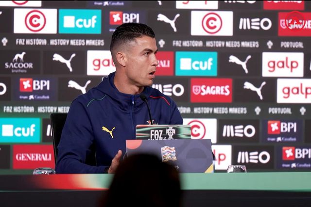 Ronaldo: «Estamos num momento um bocadinho mais tenso»