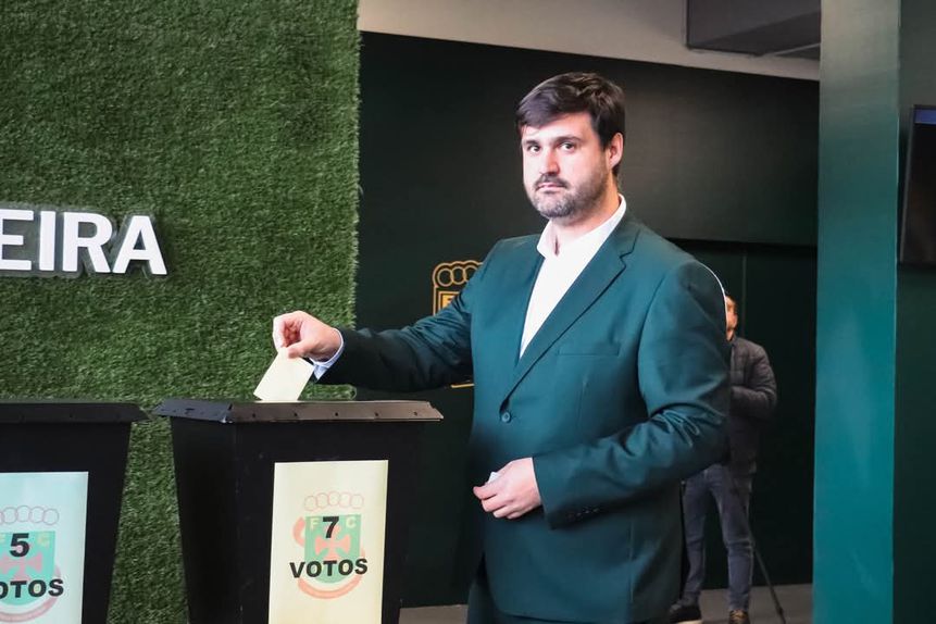Rui Abreu a votar