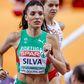 Patrícia Silva na final dos 800 metros dos Mundiais de atletismo