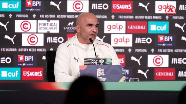 Roberto Martínez justifica ausência de Bernardo Silva do onze