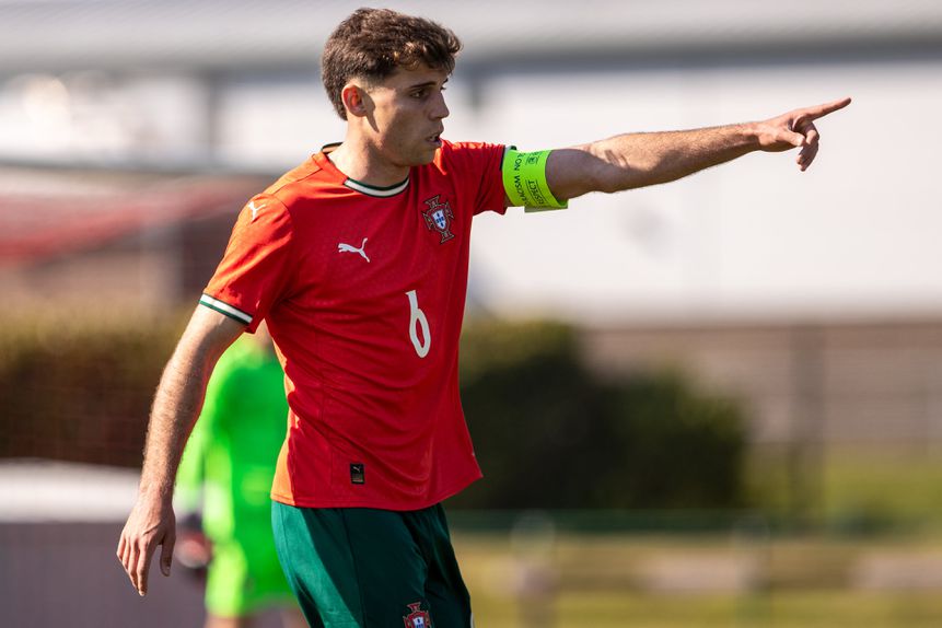 Martim Ferreira capitaneou sub-19 (FPF)