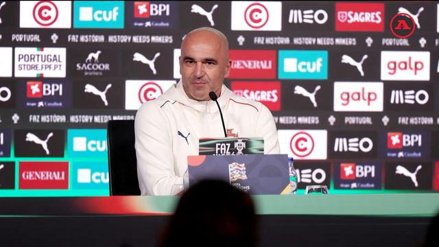 Roberto Martínez: «Na Dinamarca, não jogámos»
